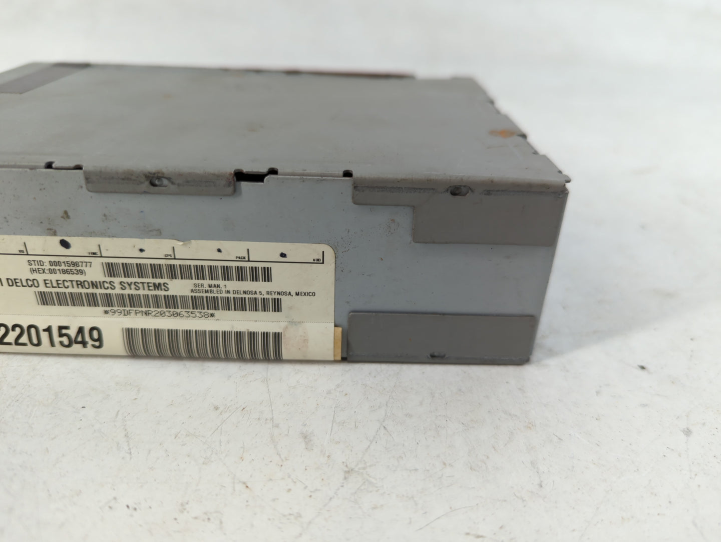 1999-2001 Pontiac Grand Prix Radio AM FM Cd Player Receiver Replacement P/N:12201549 Fits Fits 1999 2000 2001 OEM Used Auto 