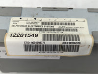 1999-2001 Pontiac Grand Prix Radio AM FM Cd Player Receiver Replacement P/N:12201549 Fits Fits 1999 2000 2001 OEM Used Auto 