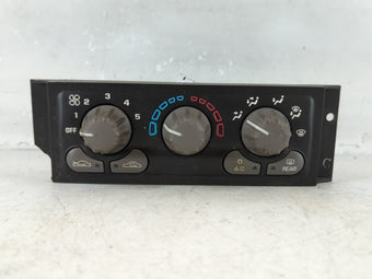 compare product 2001-2005 Pontiac Montana Climate Control Module Temperature AC/Heater Replacement Fits Fits 2001 2002 2003 2004 2005 OEM Used Auto Parts