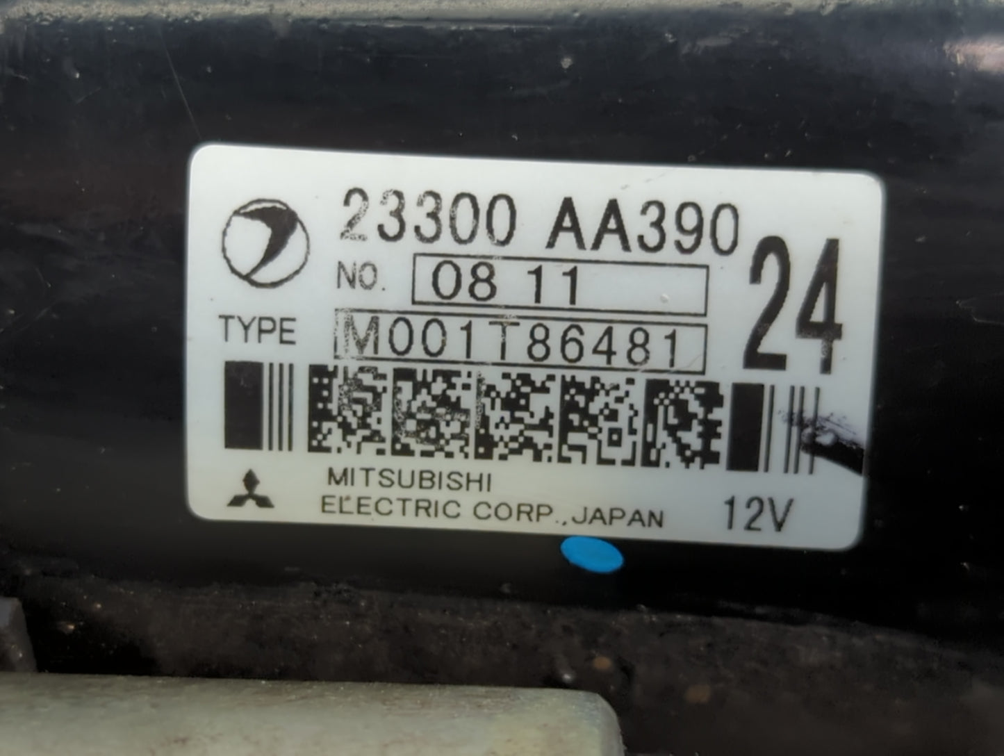 1998-2002 Subaru Forester Car Starter Motor Solenoid OEM P/N:23300 AA390 Fits OEM Used Auto Parts - Oemusedautoparts1.com