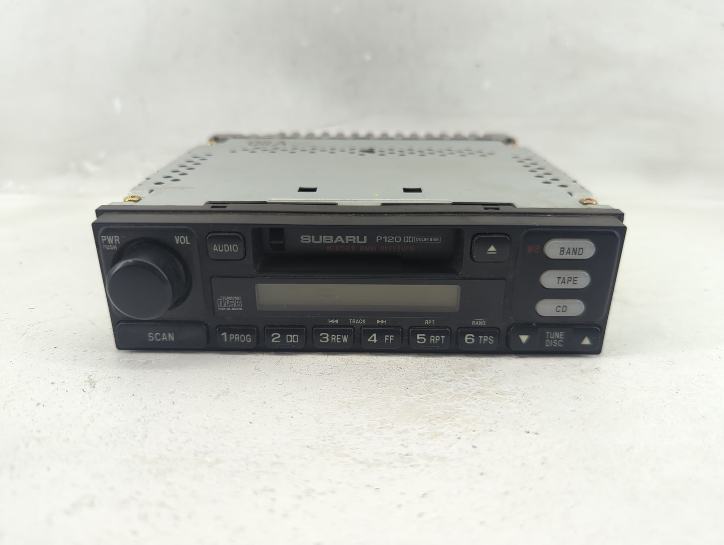 2000-2002 Subaru Legacy Radio AM FM Cd Player Receiver Replacement P/N:86201AE08A Fits Fits 2000 2001 2002 OEM Used Auto Par