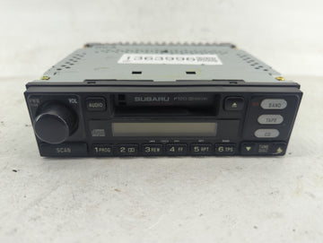 2000-2001 Subaru Legacy Radio AM FM Cd Player Receiver Replacement P/N:86201AE08A Fits Fits 2000 2001 OEM Used Auto Parts - 