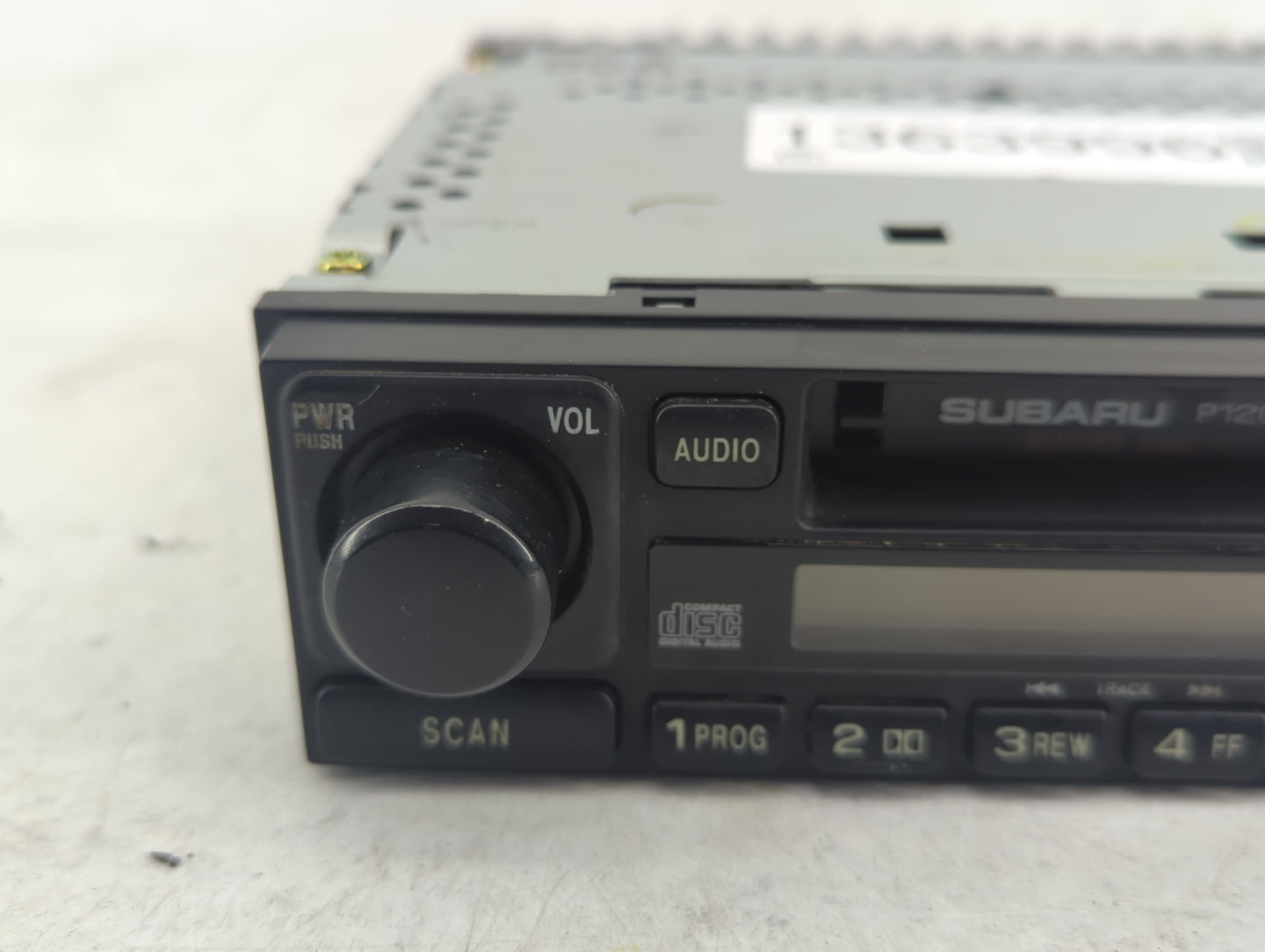 2000-2001 Subaru Legacy Radio AM FM Cd Player Receiver Replacement P/N:86201AE08A Fits Fits 2000 2001 OEM Used Auto Parts - 