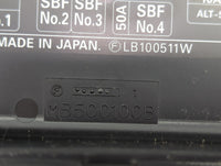 2000-2001 Subaru Legacy Fusebox Fuse Box Panel Relay Module P/N:MB500100B Fits Fits 2000 2001 OEM Used Auto Parts - Oemuseda