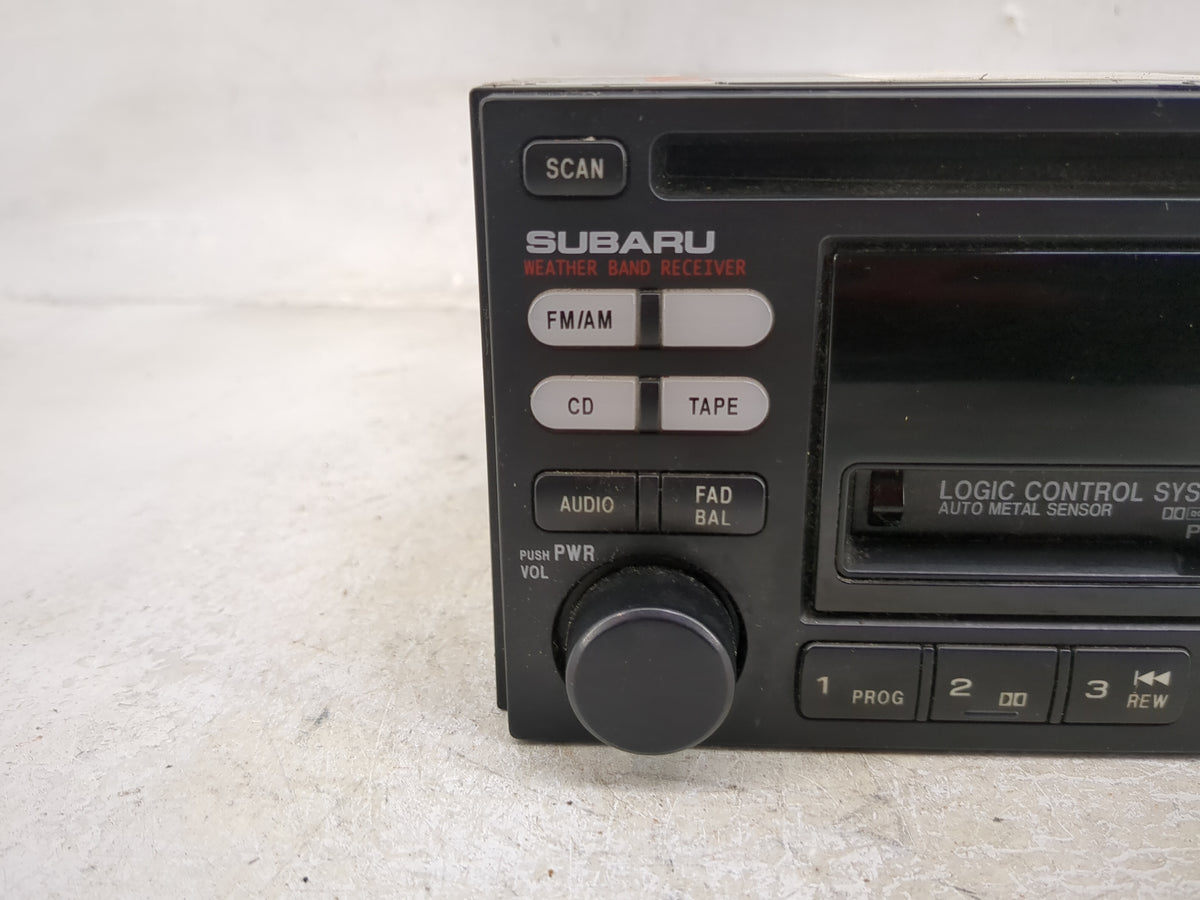 2000-2002 Subaru Legacy Radio AM FM Cd Player Receiver Replacement P/N:86201AE12A CQ-JF1910L Fits Fits 2000 2001 2002 OEM Us