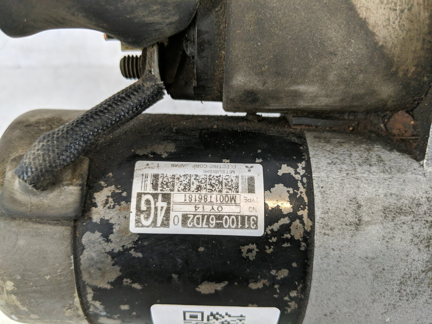 2004 Suzuki Vitara Car Starter Motor Solenoid OEM P/N:M001T86181 31100-67D20 Fits Fits 2000 2001 2002 2003 2005 2006 OEM Use