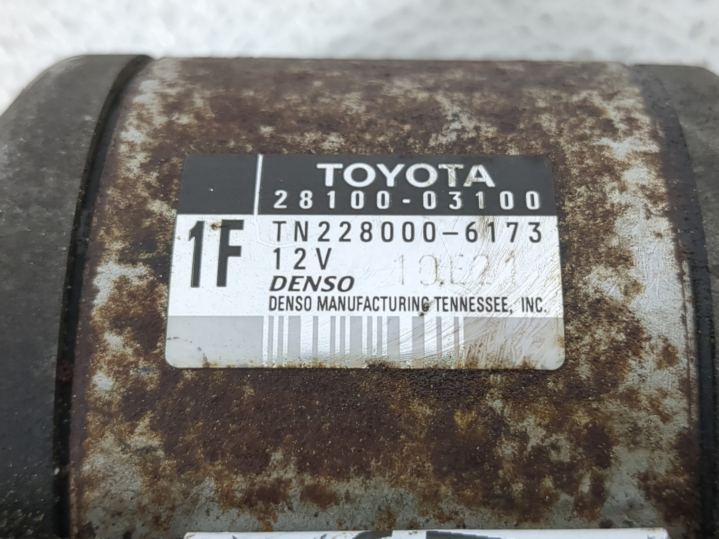 1995-2004 Toyota Avalon Car Starter Motor Solenoid OEM P/N:28100-03100 Fits OEM Used Auto Parts - Oemusedautoparts1.com