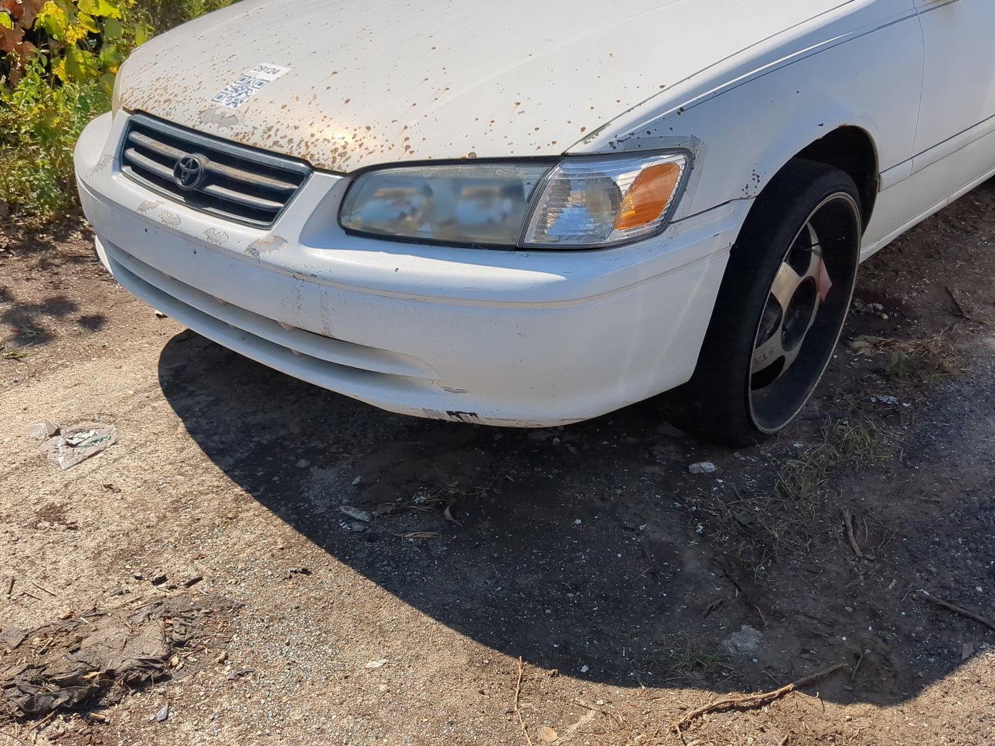 2000-2001 Toyota Camry Front Bumper - Oem - Oemusedautoparts1.com
