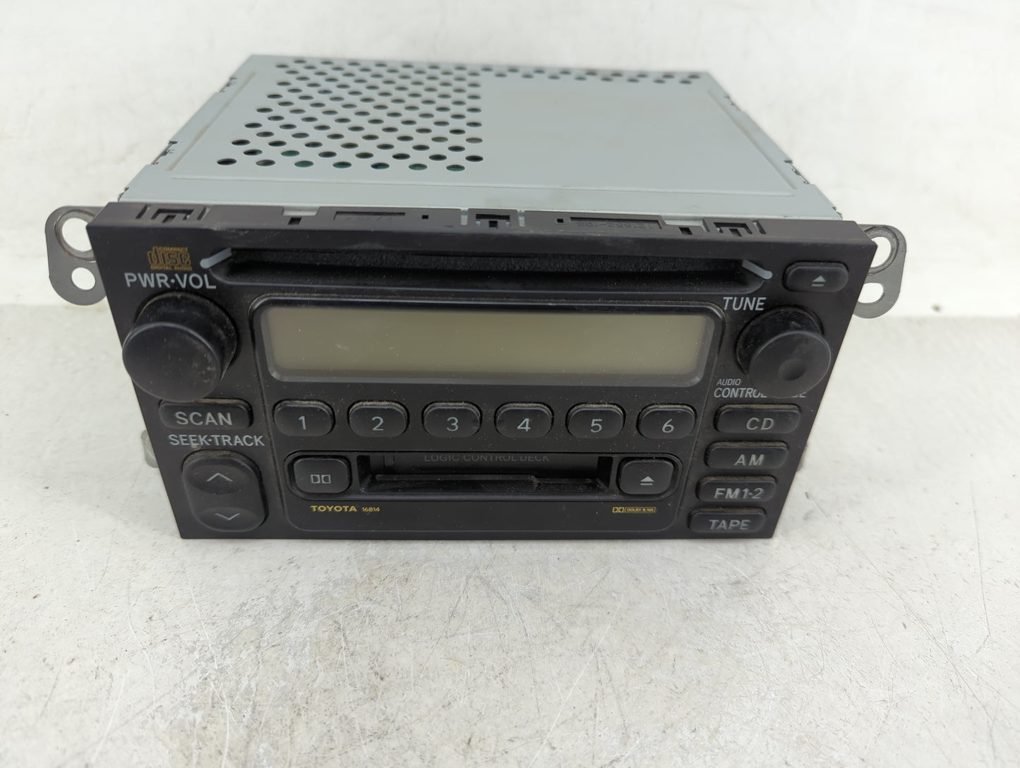 2000-2001 Toyota Camry Radio AM FM Cd Player Receiver Replacement P/N:86120-08110 Fits Fits 1999 2000 2001 2002 2003 OEM Use
