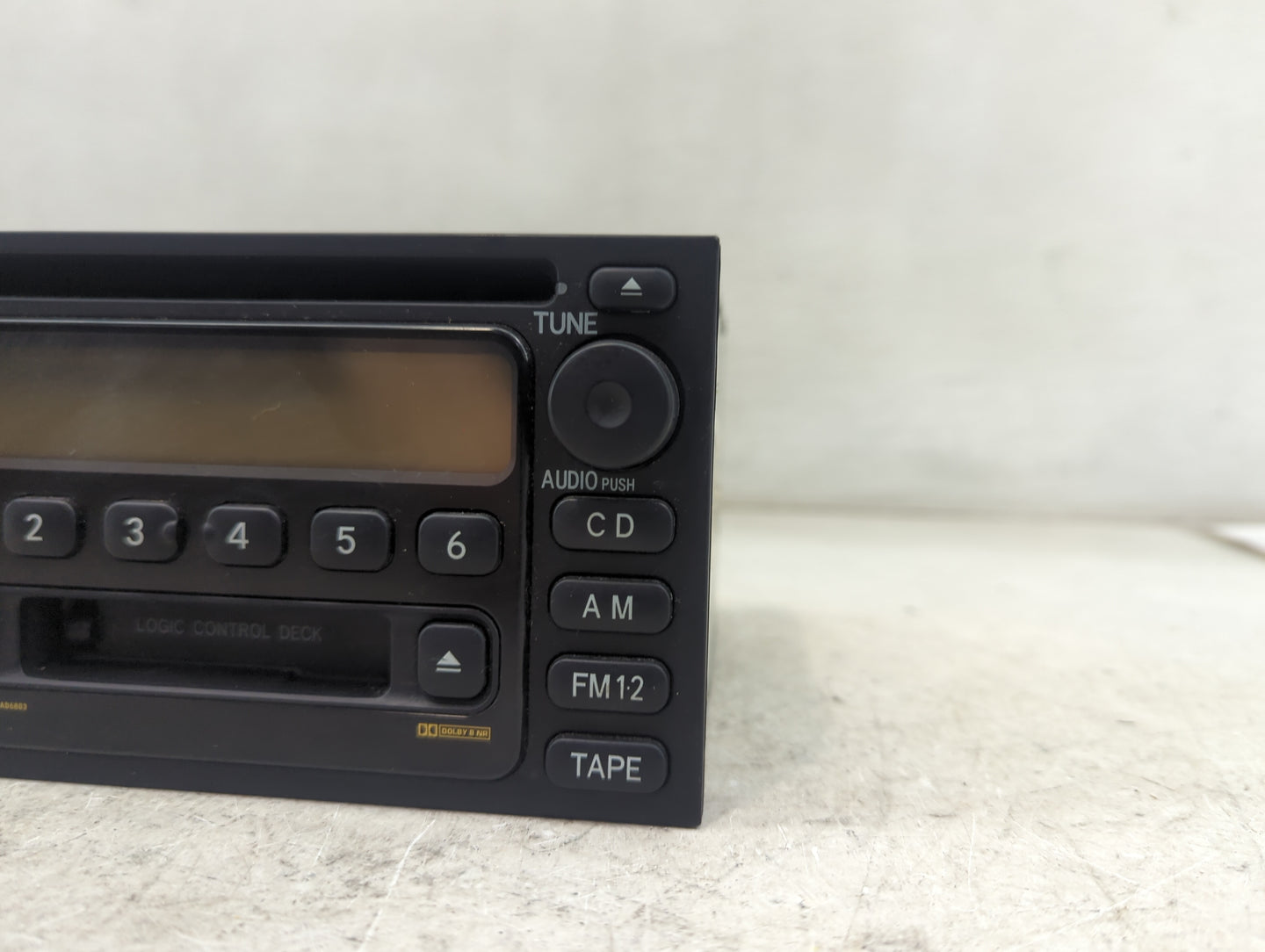 2001 Toyota Camry Radio AM FM Cd Player Receiver Replacement P/N:A56803 86120-0B110, 09357129 Fits Fits 2002 2003 OEM Used A