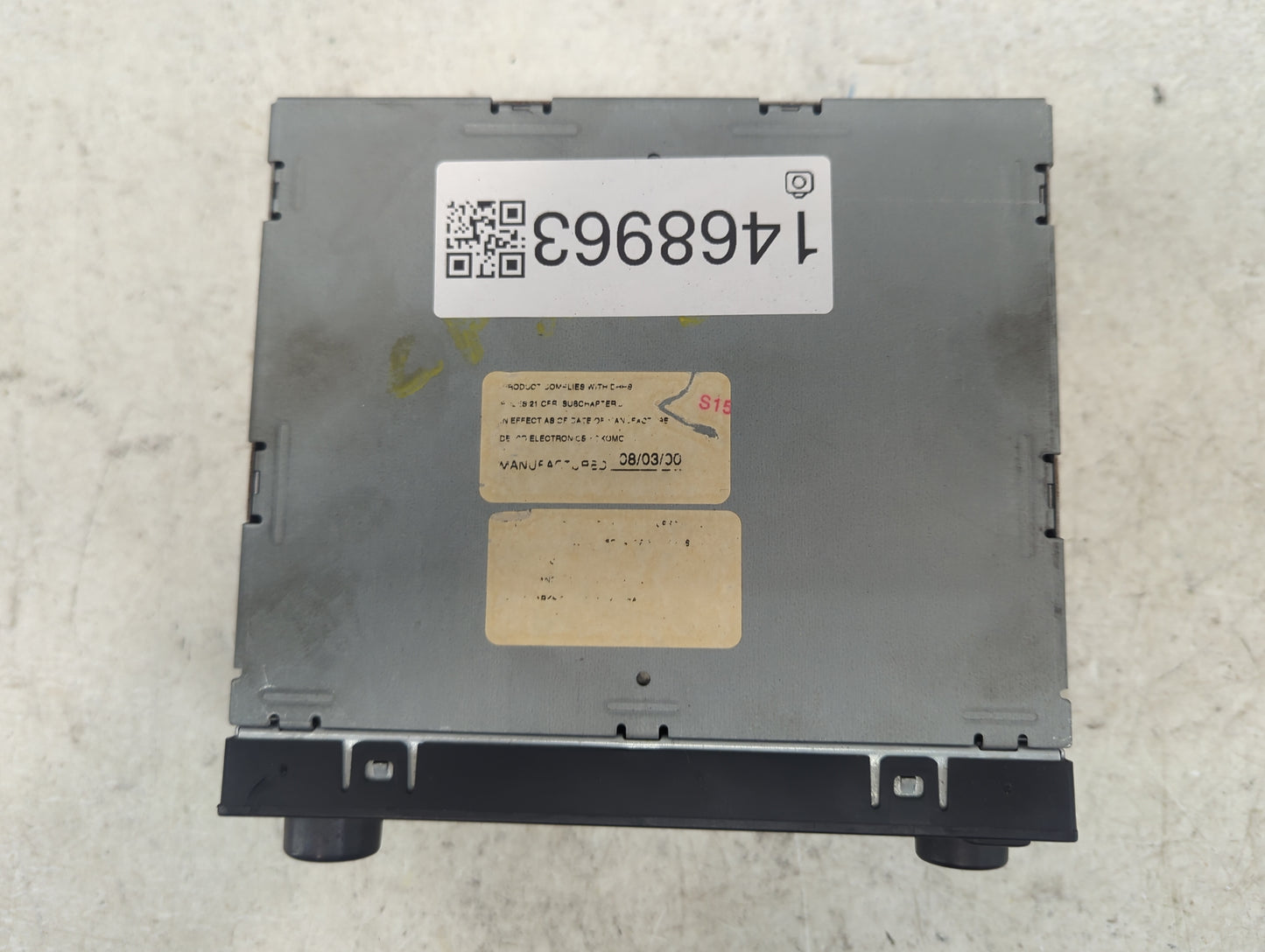 2001 Toyota Camry Radio AM FM Cd Player Receiver Replacement P/N:A56803 86120-0B110, 09357129 Fits Fits 2002 2003 OEM Used A