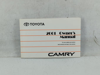 compare product 2001 Toyota Camry Owners Manual Book Guide P/N:01999-33528 OEM Used Auto Parts