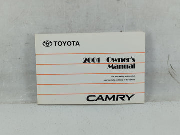 2001 Toyota Camry Owners Manual Book Guide P/N:01999-33528 OEM Used Auto Parts - Oemusedautoparts1.com