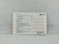 2001 Toyota Camry Owners Manual Book Guide P/N:01999-33528 OEM Used Auto Parts - Oemusedautoparts1.com