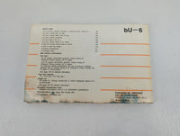 2001 Toyota Camry Owners Manual Book Guide P/N:01999-33528 OEM Used Auto Parts - Oemusedautoparts1.com