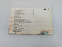 2001 Toyota Camry Owners Manual Book Guide P/N:01999-33528 OEM Used Auto Parts - Oemusedautoparts1.com
