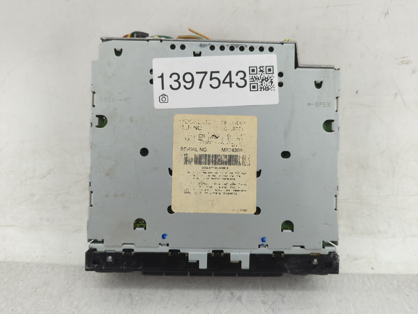 1998-2002 Toyota Corolla Radio AM FM Cd Player Receiver Replacement P/N:86120-04090 Fits Fits 1997 1998 1999 2000 2001 2002 