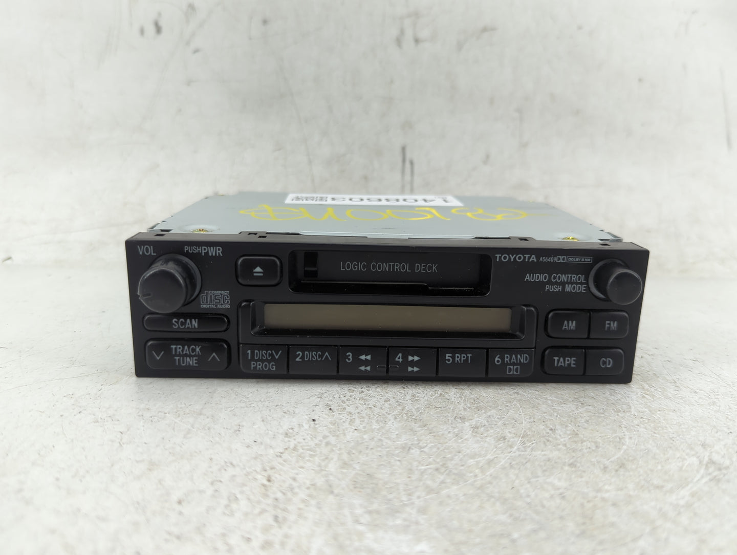 1998-2002 Toyota Corolla Radio AM FM Cd Player Receiver Replacement P/N:86120-04090 Fits Fits 1997 1998 1999 2000 2001 2002 