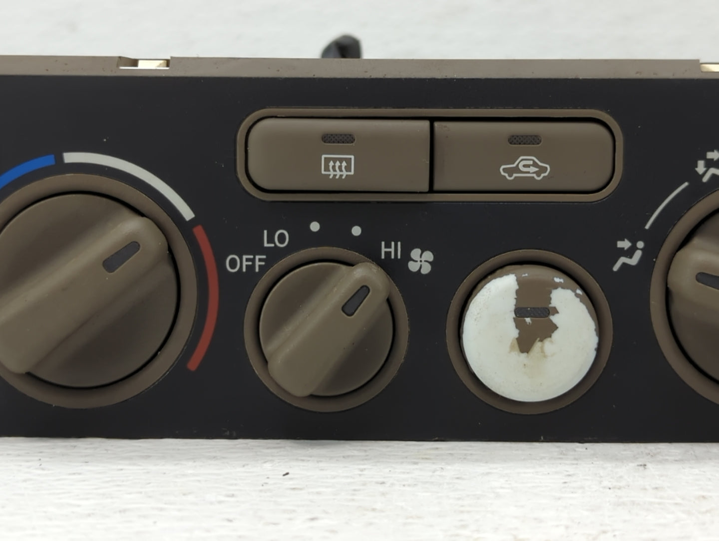 2001-2002 Toyota Corolla Climate Control Module Temperature AC/Heater Replacement P/N:100500A 030801A Fits Fits 2001 2002 OE