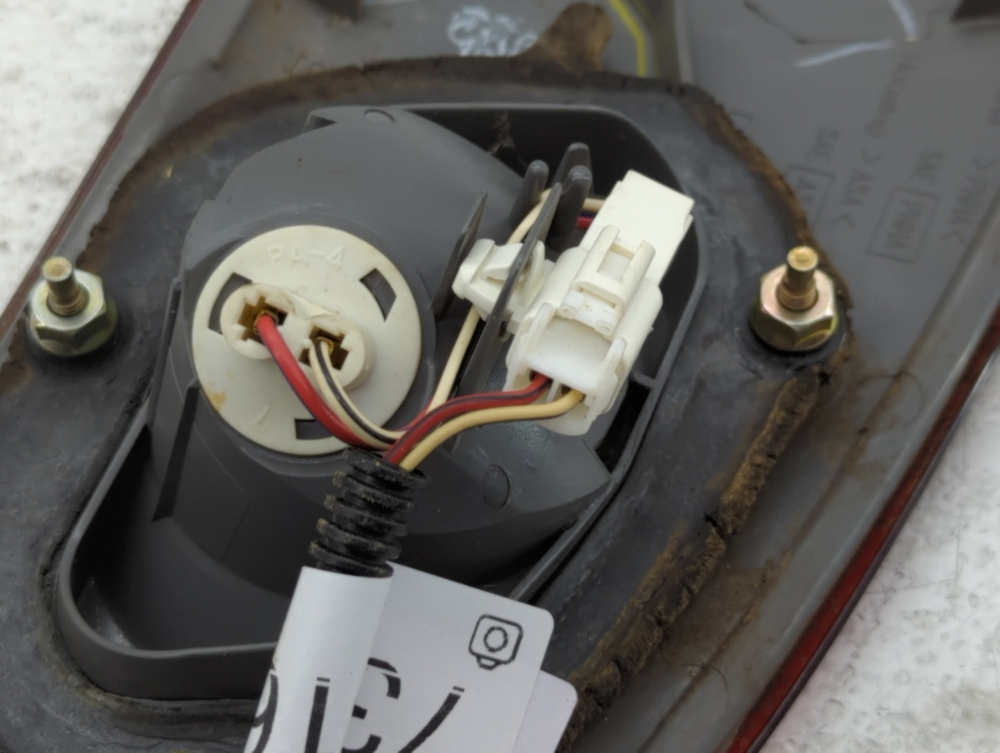2001-2002 Toyota Corolla Passenger Right Side Deck Lid Mounted Tail Light - Oemusedautoparts1.com