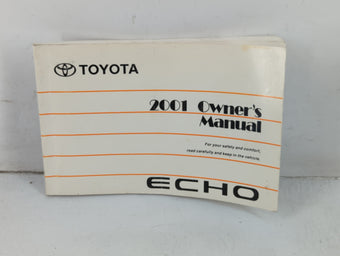 compare product 2001 Toyota Echo Owners Manual Book Guide P/N:01999-52440 OEM Used Auto Parts