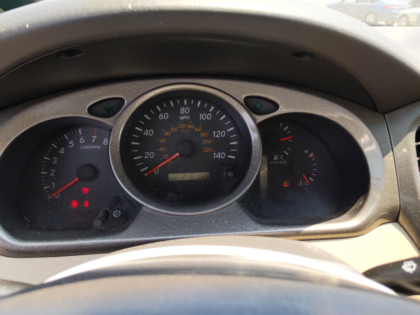 2001-2003 Toyota Highlander Instrument Cluster Speedometer Gauges Fits Fits 2001 2002 2003 OEM Used Auto Parts - Oemusedauto