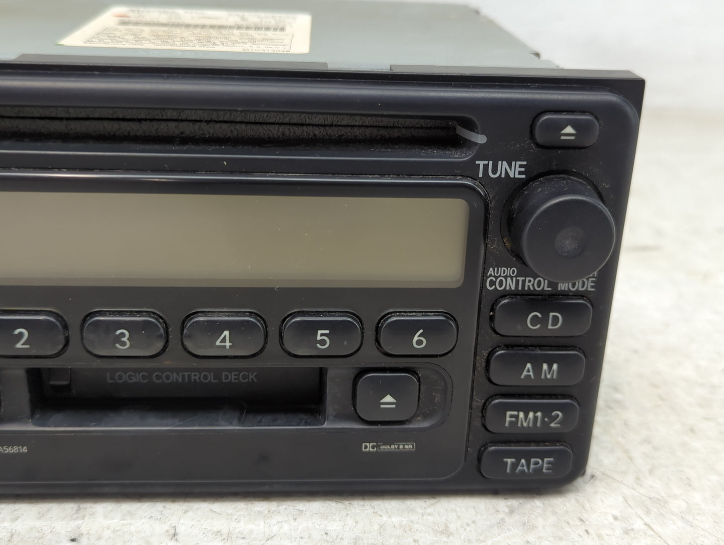 2001-2003 Toyota Highlander Radio AM FM Cd Player Receiver Replacement P/N:86120-2B680 Fits Fits 2000 2001 2002 2003 OEM Use