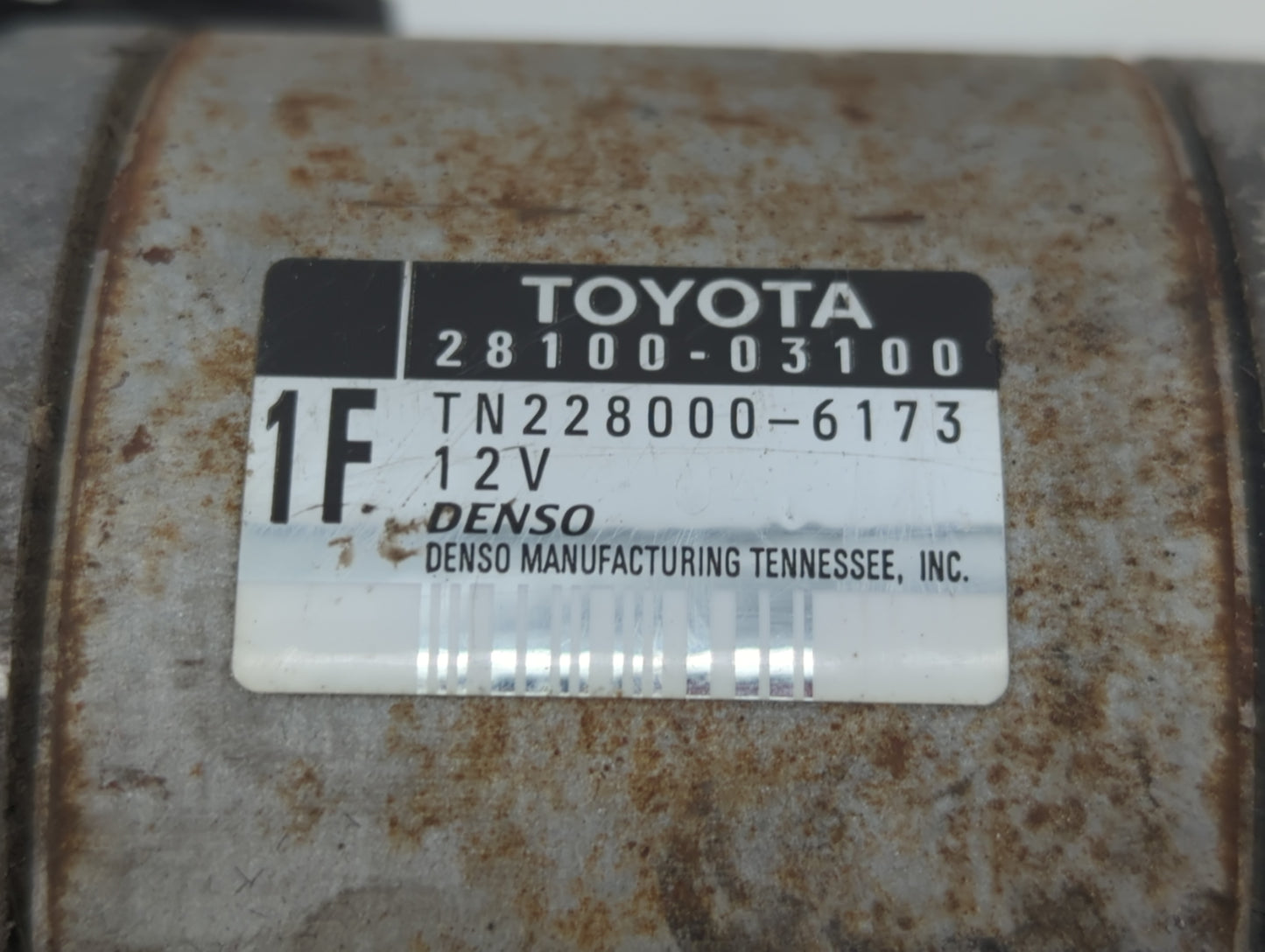 2001-2003 Toyota Highlander Car Starter Motor Solenoid OEM P/N:28100-03100 Fits OEM Used Auto Parts - Oemusedautoparts1.com
