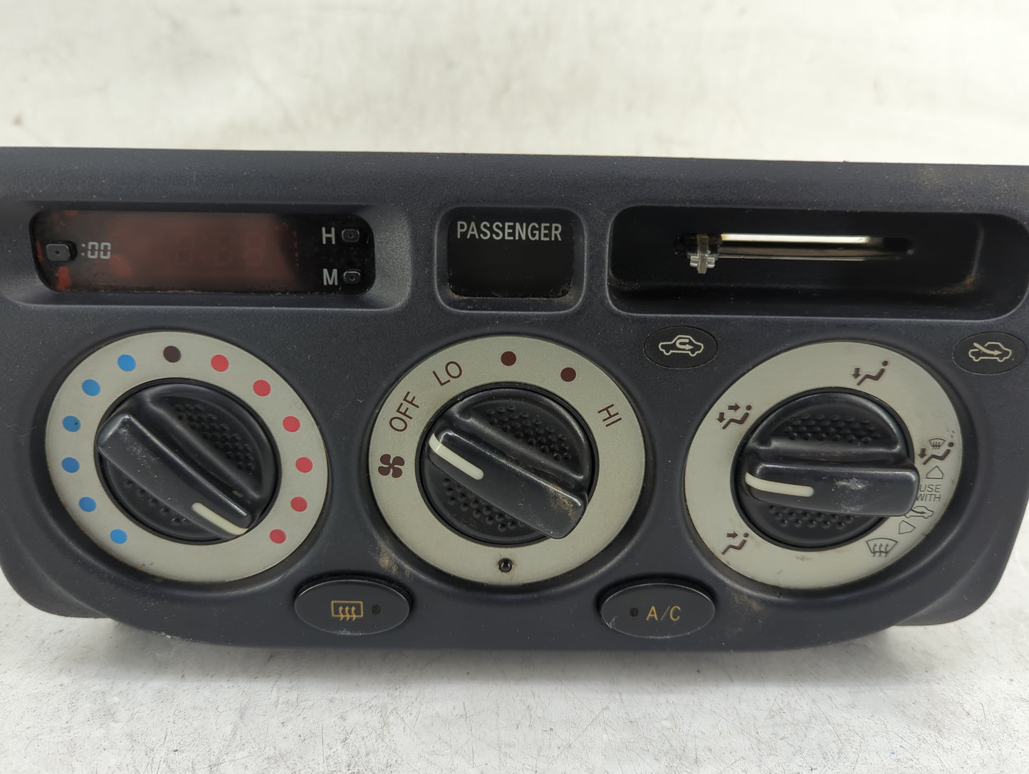 2001 Toyota Mr2 Climate Control Module Temperature AC/Heater Replacement Fits OEM Used Auto Parts - Oemusedautoparts1.com