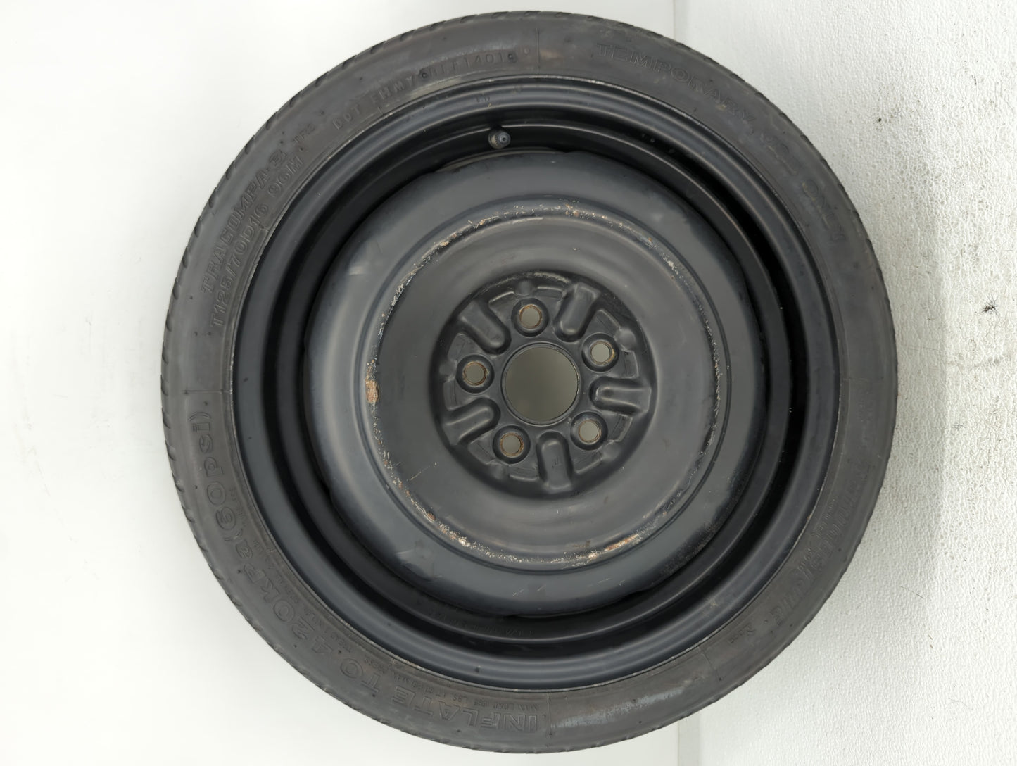 2001-2003 Toyota Prius Spare Donut Tire Wheel Rim Oem - Oemusedautoparts1.com