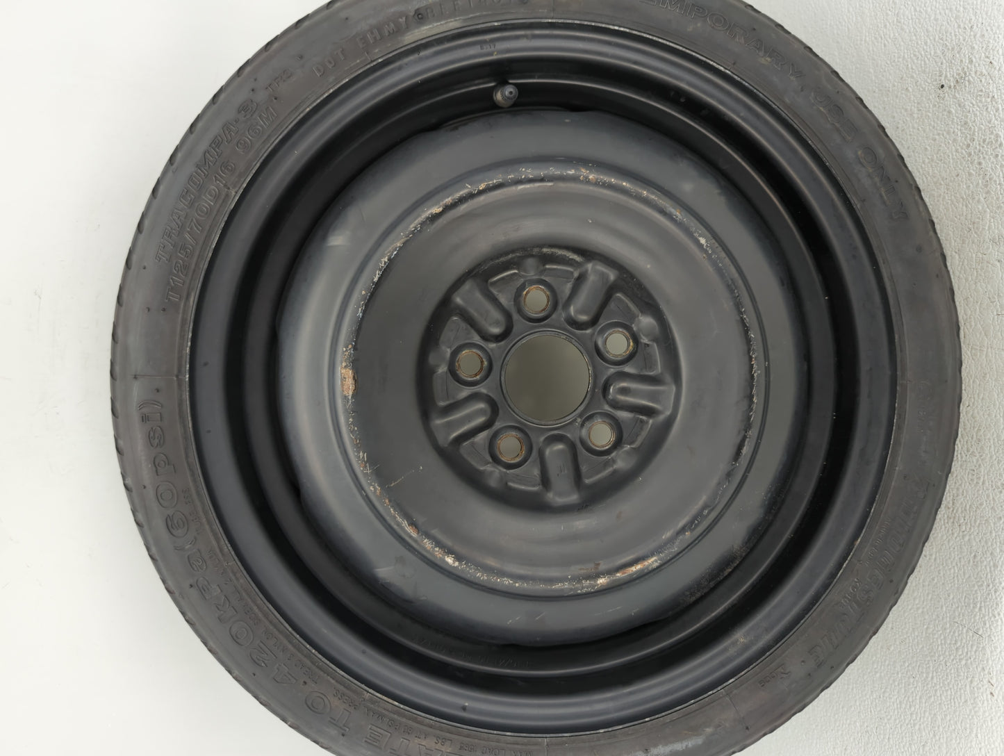 2001-2003 Toyota Prius Spare Donut Tire Wheel Rim Oem - Oemusedautoparts1.com