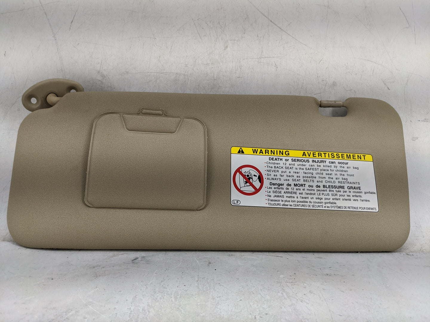 2001-2003 Toyota Rav4 Sun Visor Shade Replacement Passenger Right Mirror Fits Fits 2001 2002 2003 OEM Used Auto Parts - Oemu