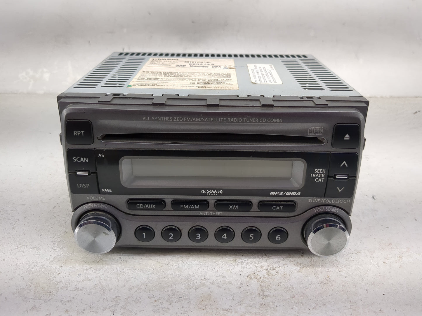 2001-2002 Toyota Sequoia Radio AM FM Cd Player Receiver Replacement P/N:39101-54J00 Fits Fits 1999 2000 2001 2002 2003 OEM U