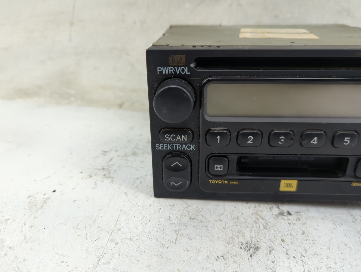 2001-2003 Toyota Sienna Radio AM FM Cd Player Receiver Replacement P/N:86120-08120 86211-08020 Fits Fits 2001 2002 2003 OEM 