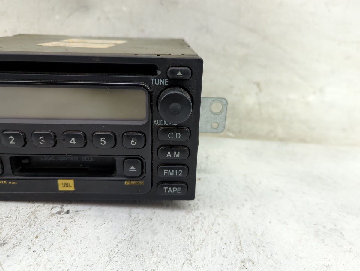 2001-2003 Toyota Sienna Radio AM FM Cd Player Receiver Replacement P/N:86120-08120 86211-08020 Fits Fits 2001 2002 2003 OEM 