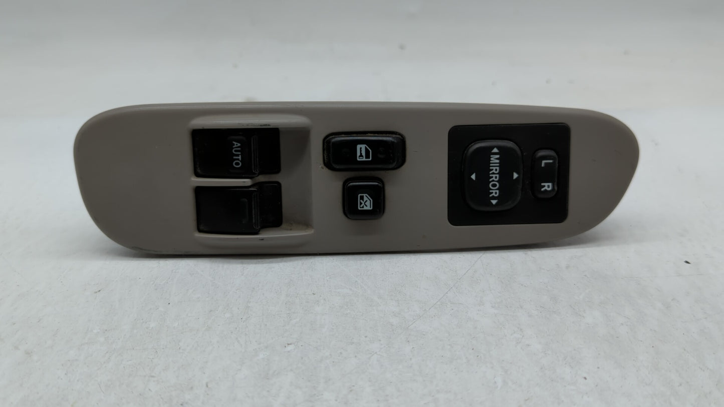 2001 Toyota Solara Master Power Window Switch Replacement Driver Side Left Fits OEM Used Auto Parts - Oemusedautoparts1.com