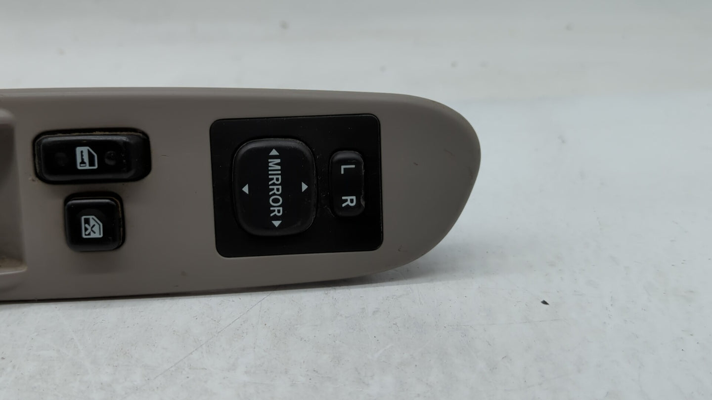 2001 Toyota Solara Master Power Window Switch Replacement Driver Side Left Fits OEM Used Auto Parts - Oemusedautoparts1.com
