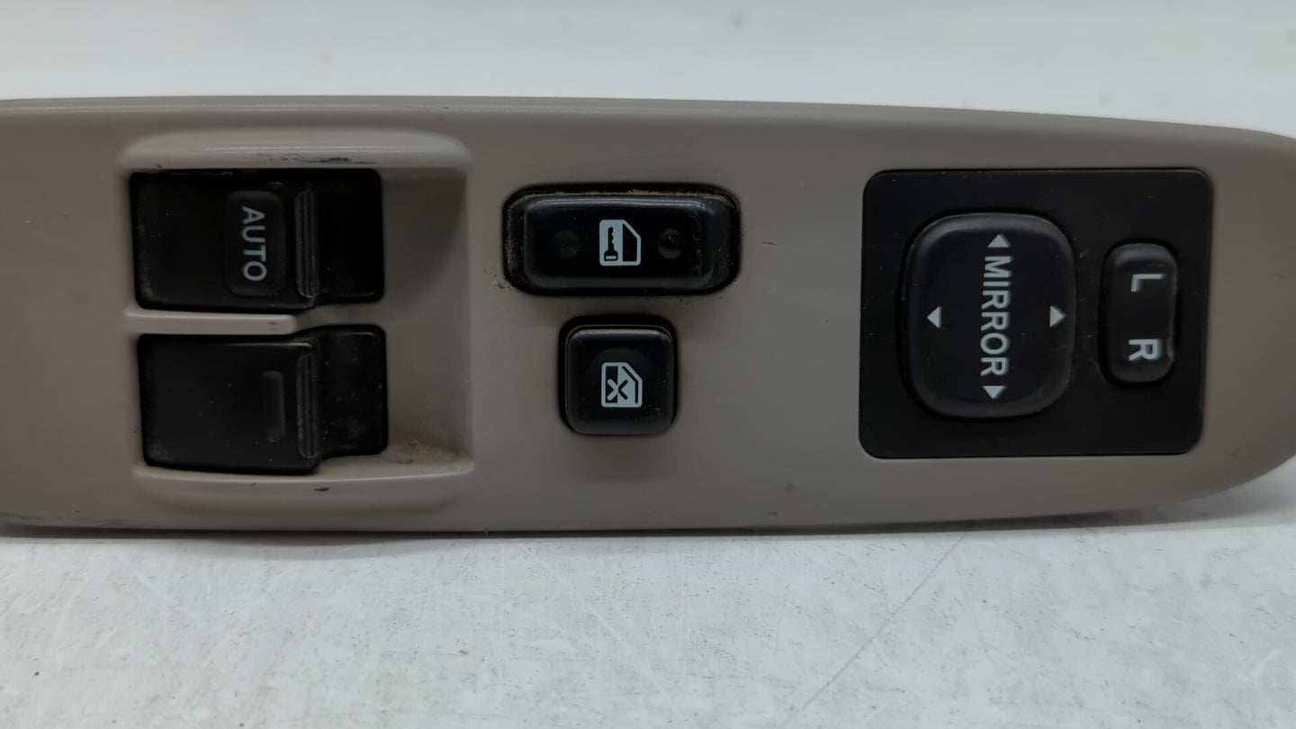 2001 Toyota Solara Master Power Window Switch Replacement Driver Side Left Fits OEM Used Auto Parts - Oemusedautoparts1.com