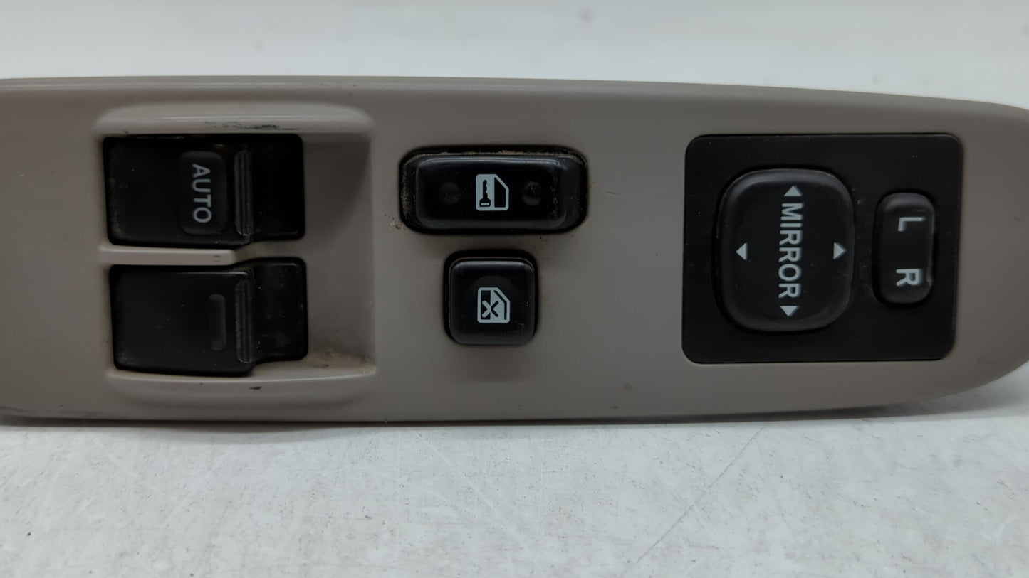 2001 Toyota Solara Master Power Window Switch Replacement Driver Side Left Fits OEM Used Auto Parts - Oemusedautoparts1.com