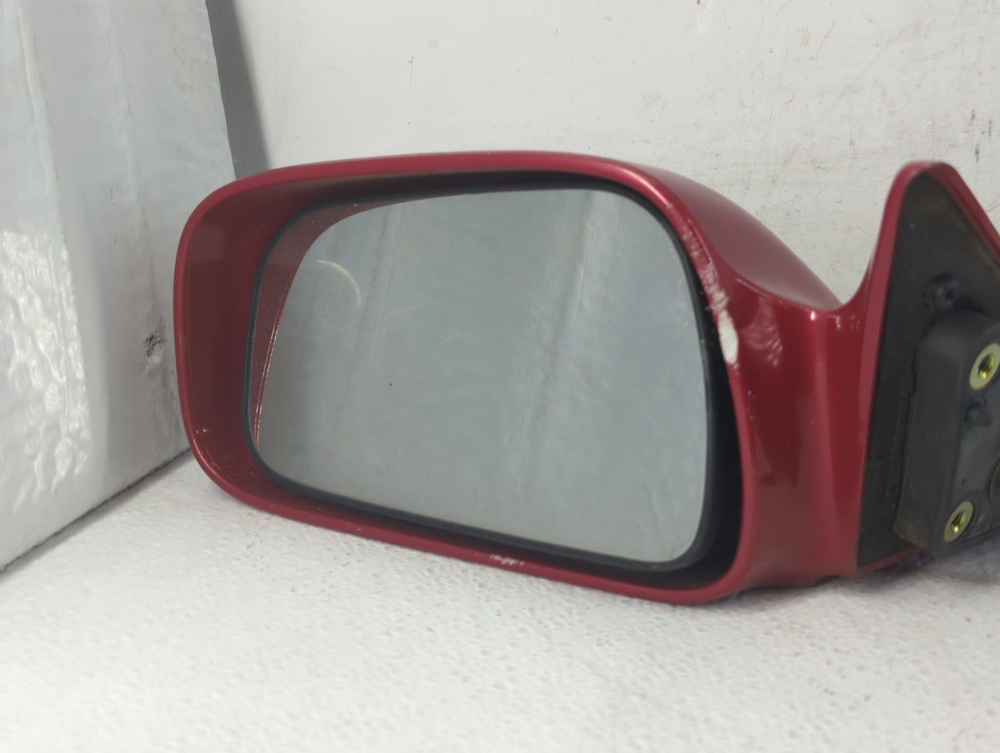 1999-2003 Toyota Solara Driver Left Side View Manual Door Mirror Red - Oemusedautoparts1.com