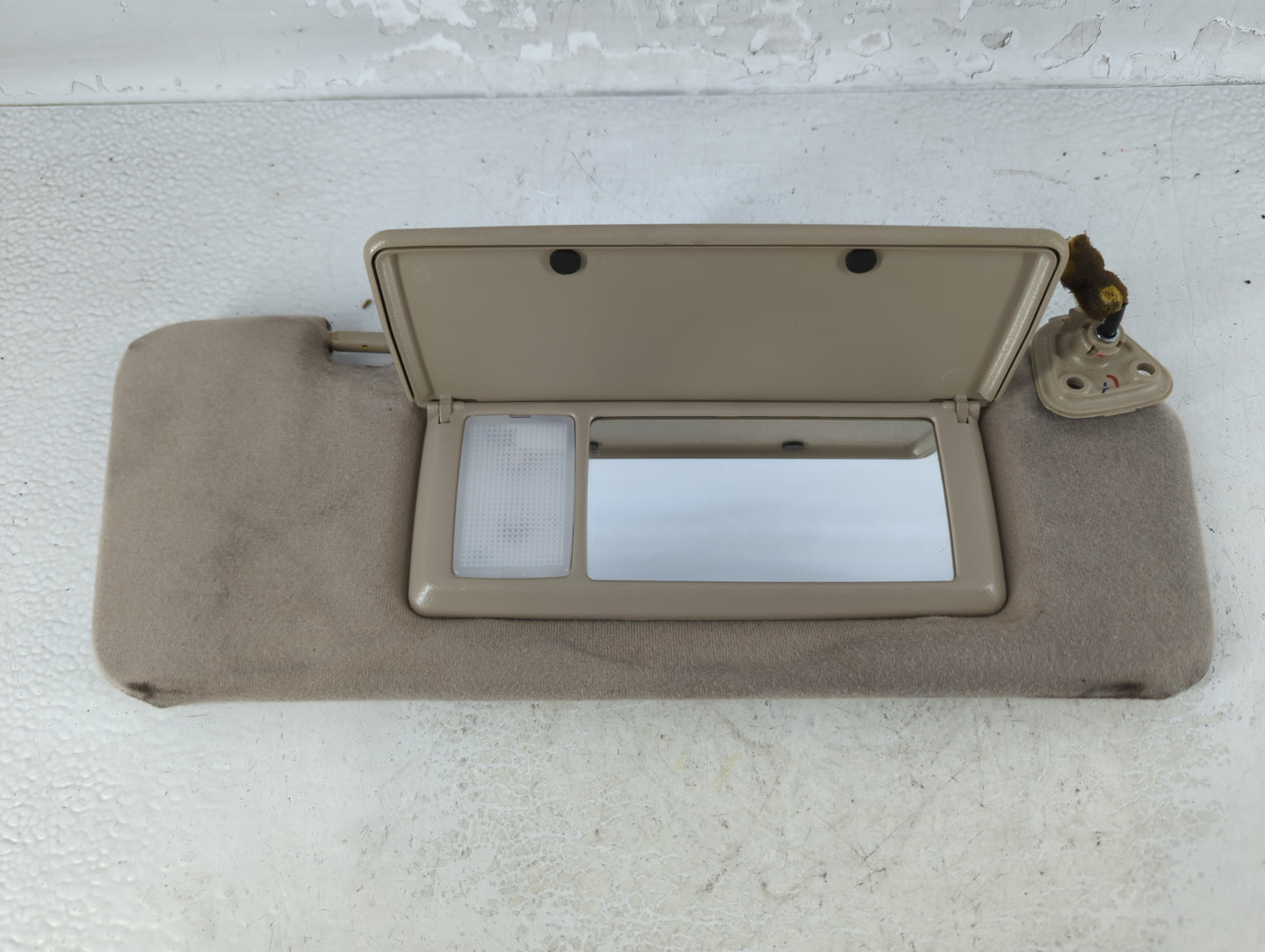 2000-2003 Toyota Solara Sun Visor Shade Replacement Passenger Right Mirror Fits Fits 2000 2001 2002 2003 OEM Used Auto Parts