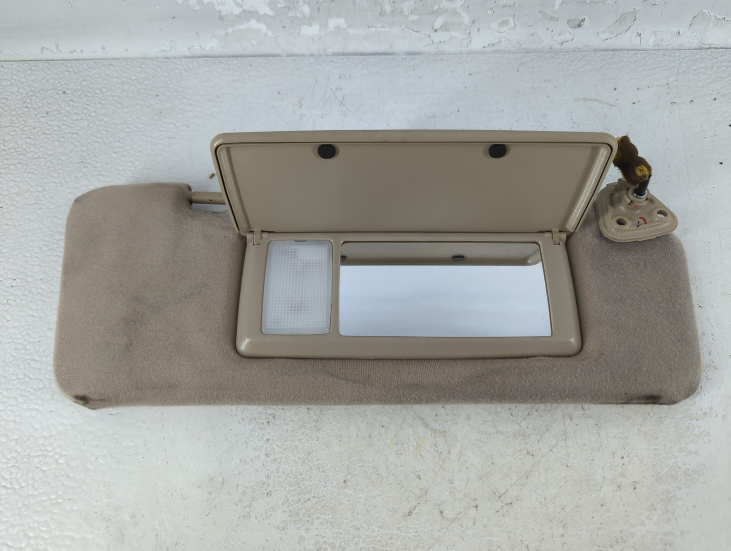 2000-2003 Toyota Solara Sun Visor Shade Replacement Passenger Right Mirror Fits Fits 2000 2001 2002 2003 OEM Used Auto Parts