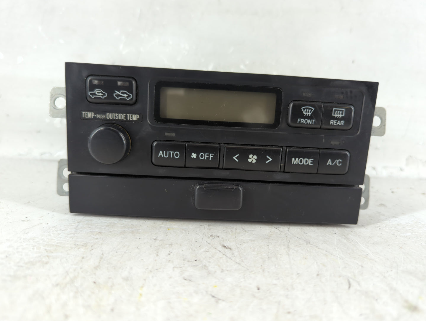 2001 Toyota Solara Climate Control Module Temperature AC/Heater Replacement Fits OEM Used Auto Parts - Oemusedautoparts1.com