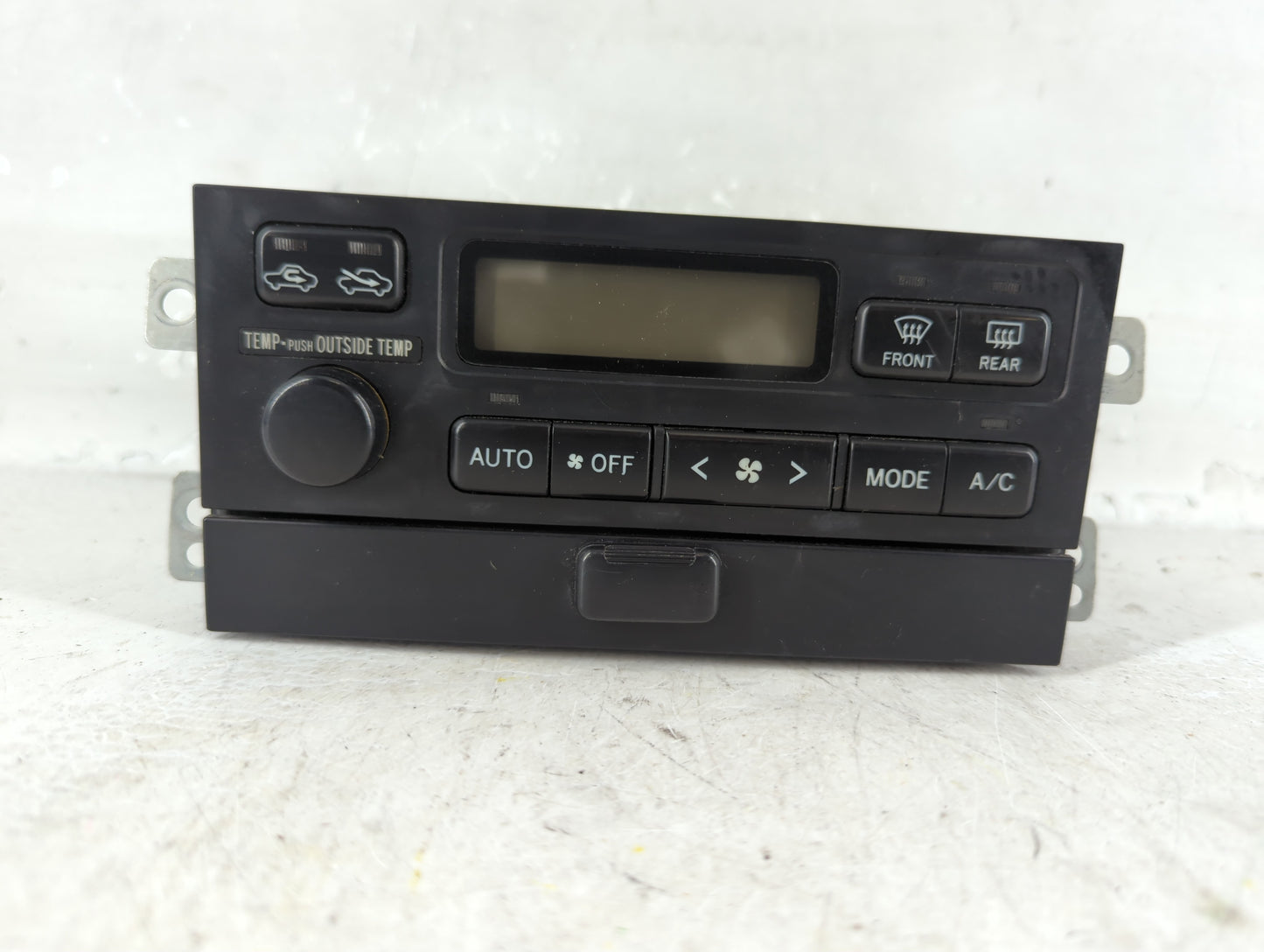 2001 Toyota Solara Climate Control Module Temperature AC/Heater Replacement Fits OEM Used Auto Parts - Oemusedautoparts1.com