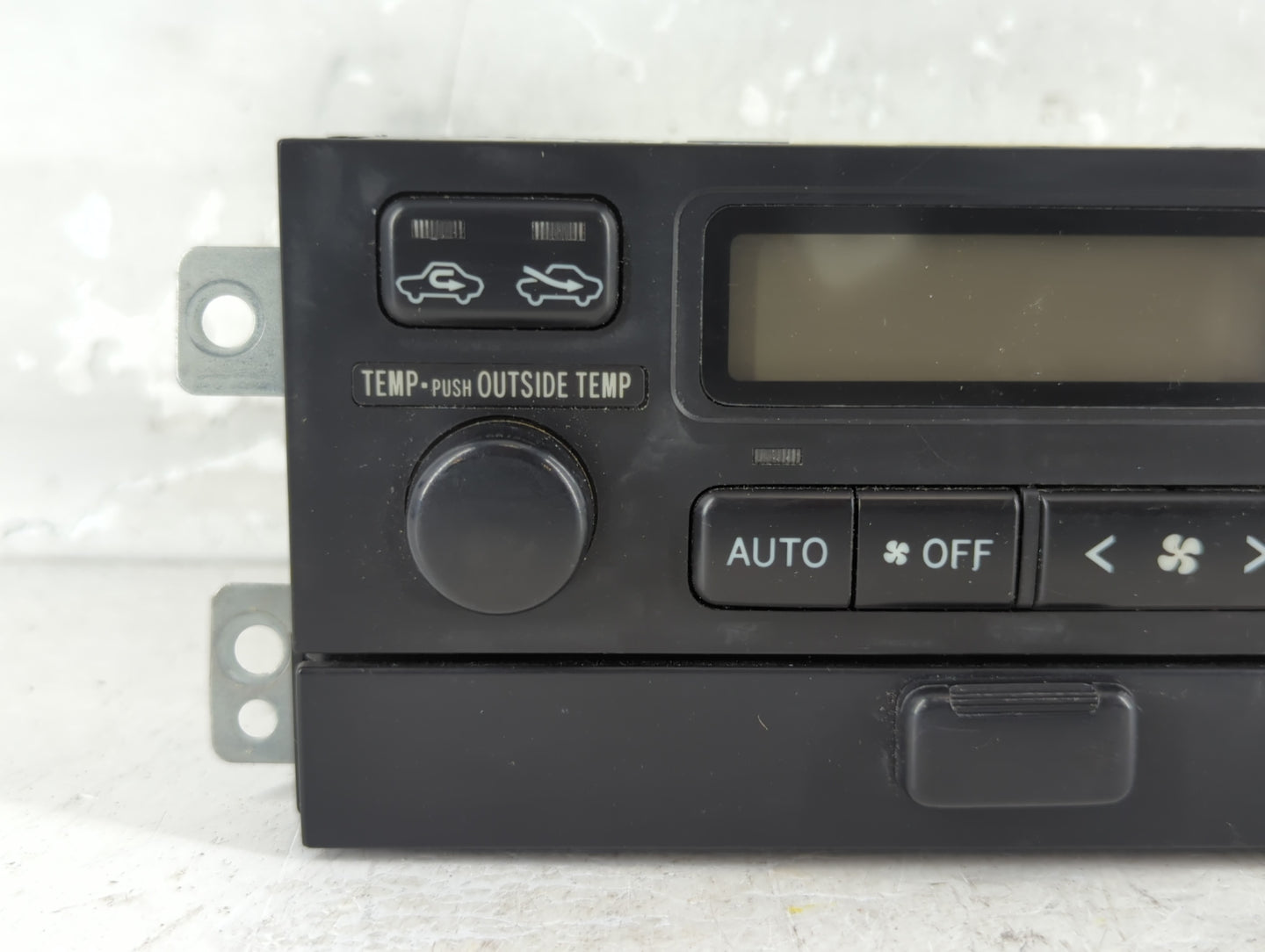 2001 Toyota Solara Climate Control Module Temperature AC/Heater Replacement Fits OEM Used Auto Parts - Oemusedautoparts1.com