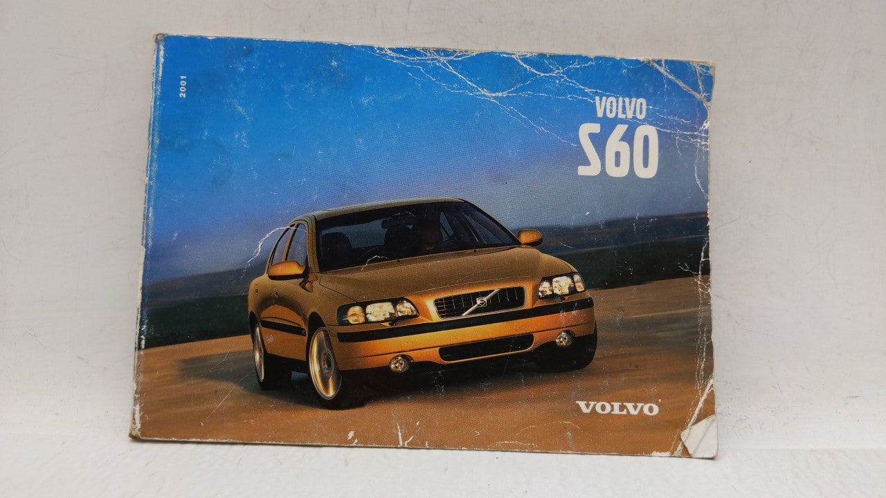 2001 Volvo S60 Owners Manual Book Guide OEM Used Auto Parts - Oemusedautoparts1.com
