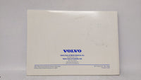 2001 Volvo S60 Owners Manual Book Guide OEM Used Auto Parts - Oemusedautoparts1.com