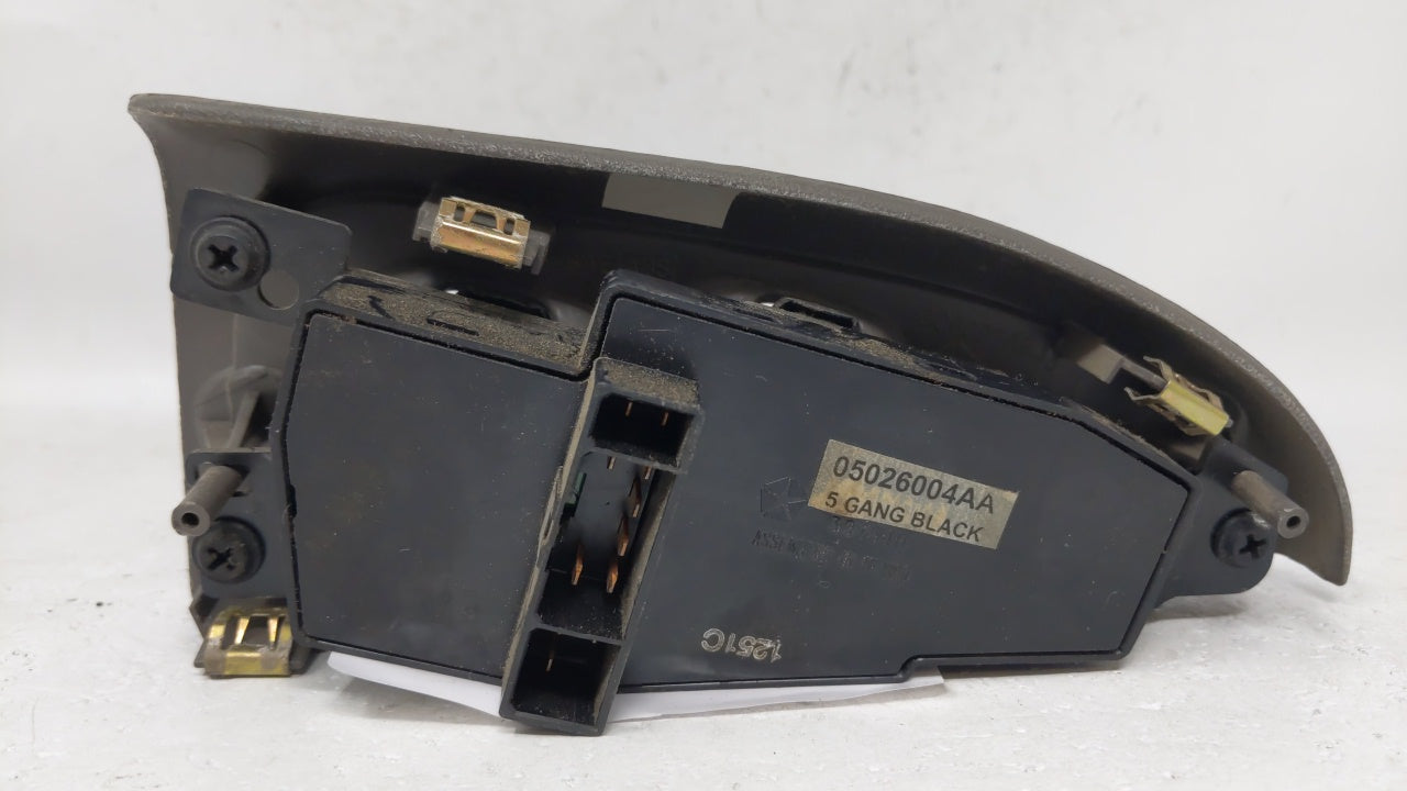 2001 Chrysler Lhs Master Power Window Switch Replacement Driver Side Left Fits Fits 2002 2003 2004 OEM Used Auto Parts - Oem