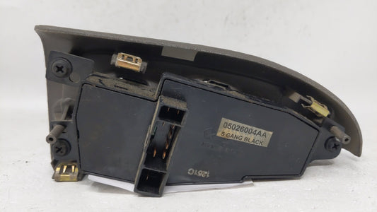2001 Chrysler Lhs Master Power Window Switch Replacement Driver Side Left Fits Fits 2002 2003 2004 OEM Used Auto Parts