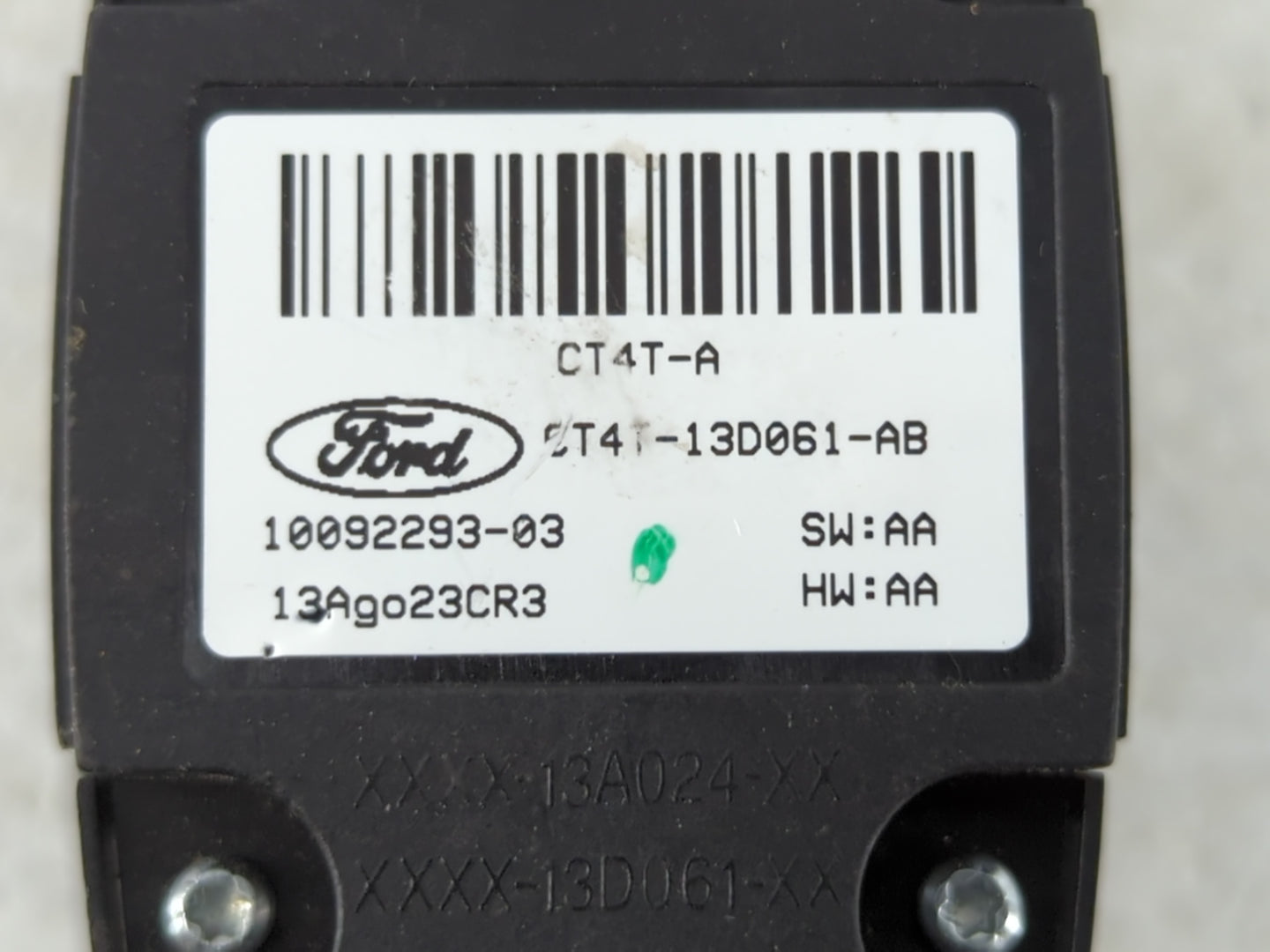 20013 Ford Edge Headlight Head Light Switch Lamp Control Ct4t-13d061-ab - Oemusedautoparts1.com